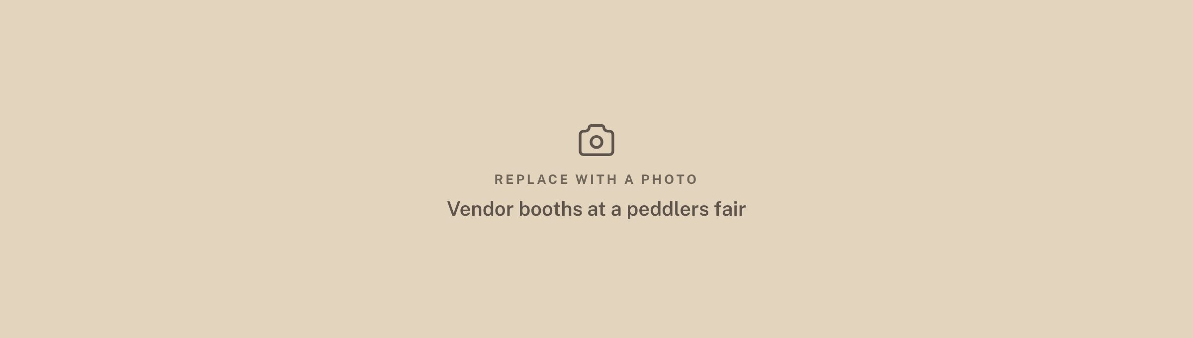 Vendor booths at a Coarsegold Village peddlers fair
